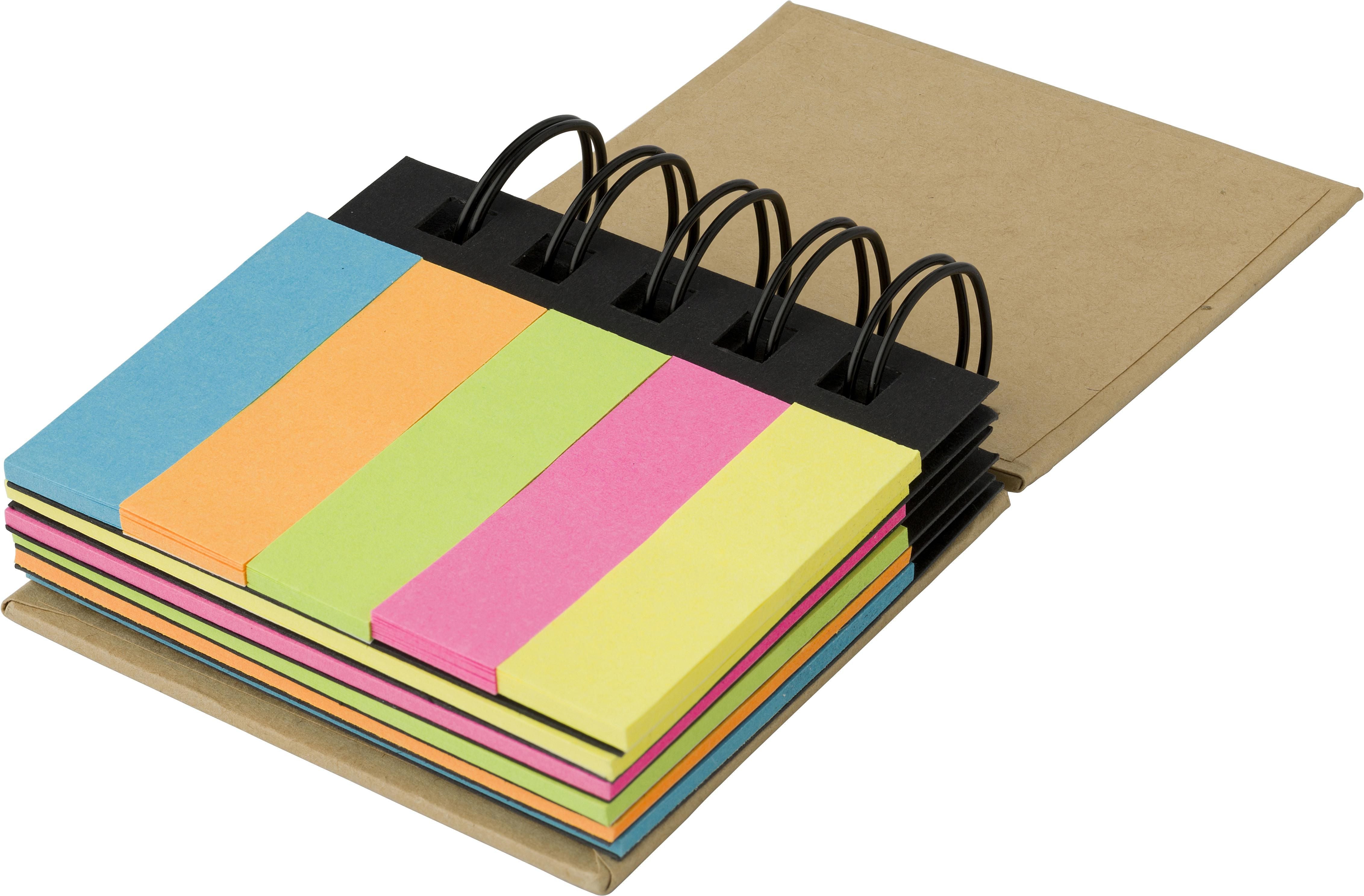 Haftnotizen Mappe Clemence, 250 Haftnotizen