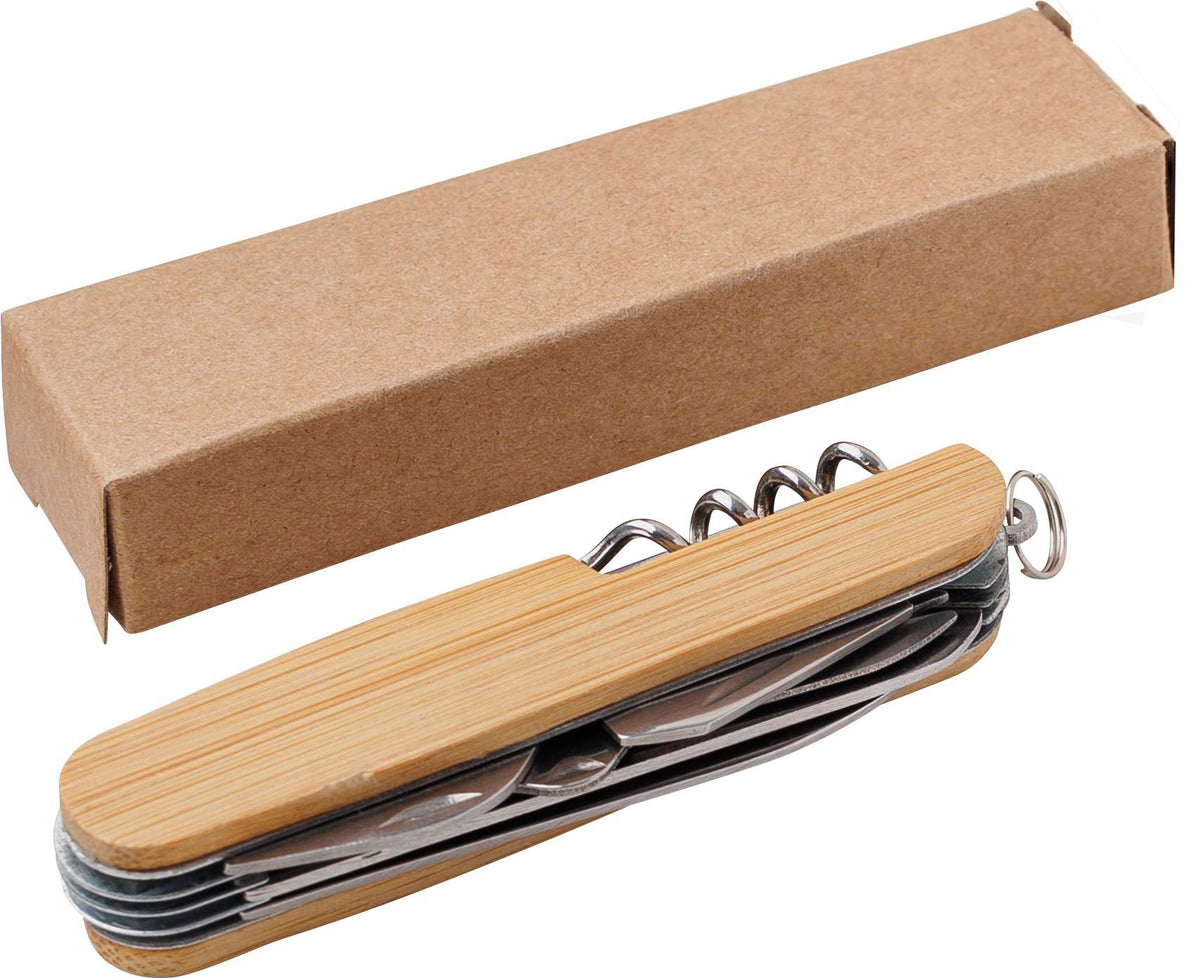 Taschenmesser Phoebe, Bambus, 9 Stück