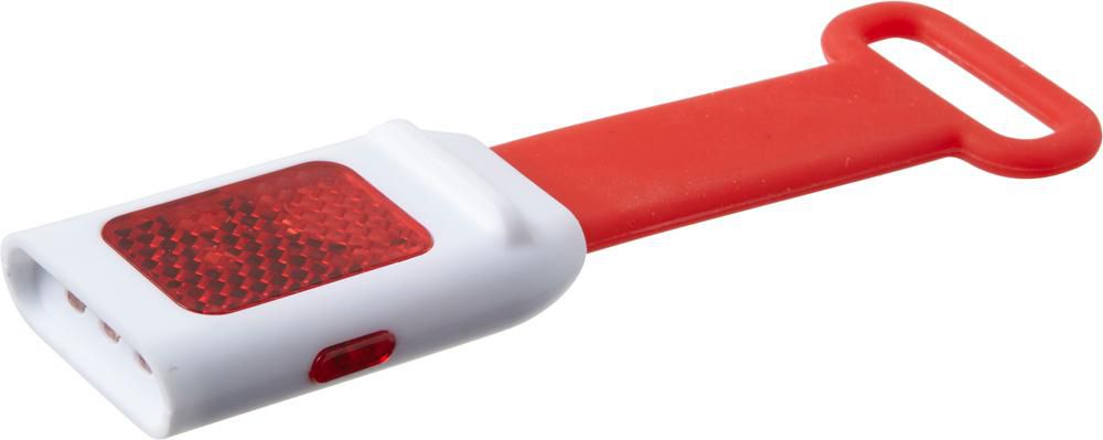 Fahrradlicht Duncan, Kunststoff, 3+1 LED, Silikonband