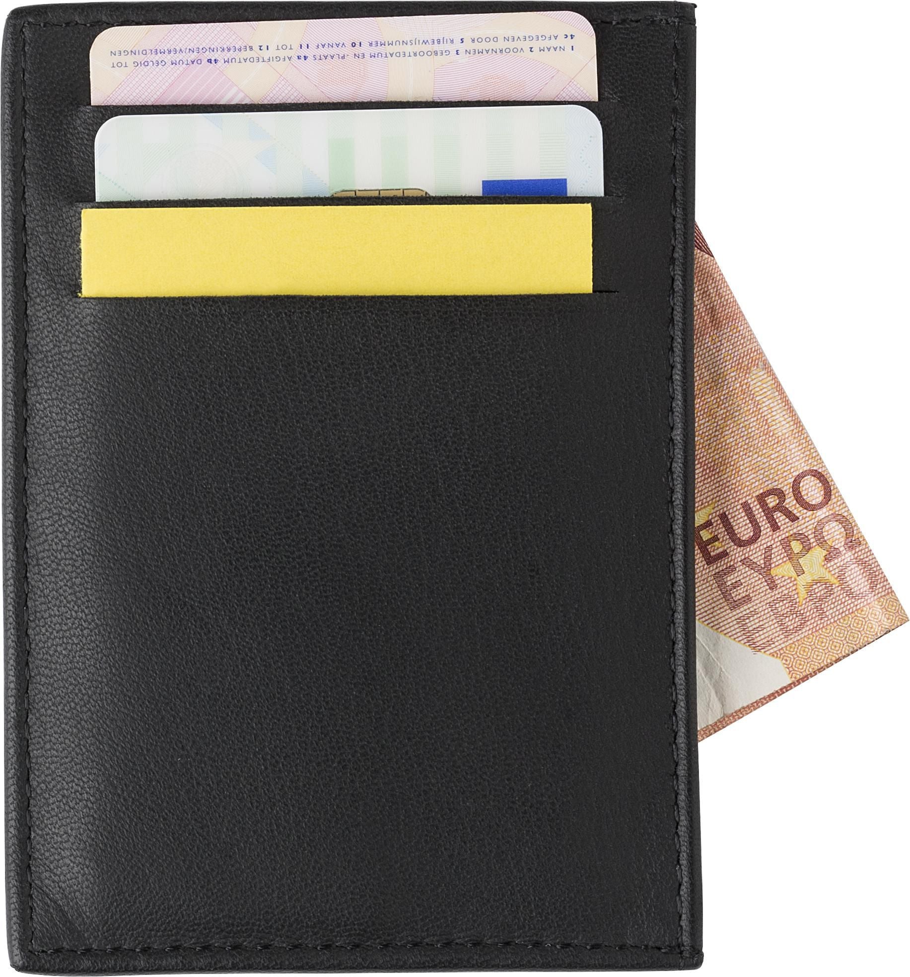 Kartenportemonnaie Logan, Ziegenleder, RFID
