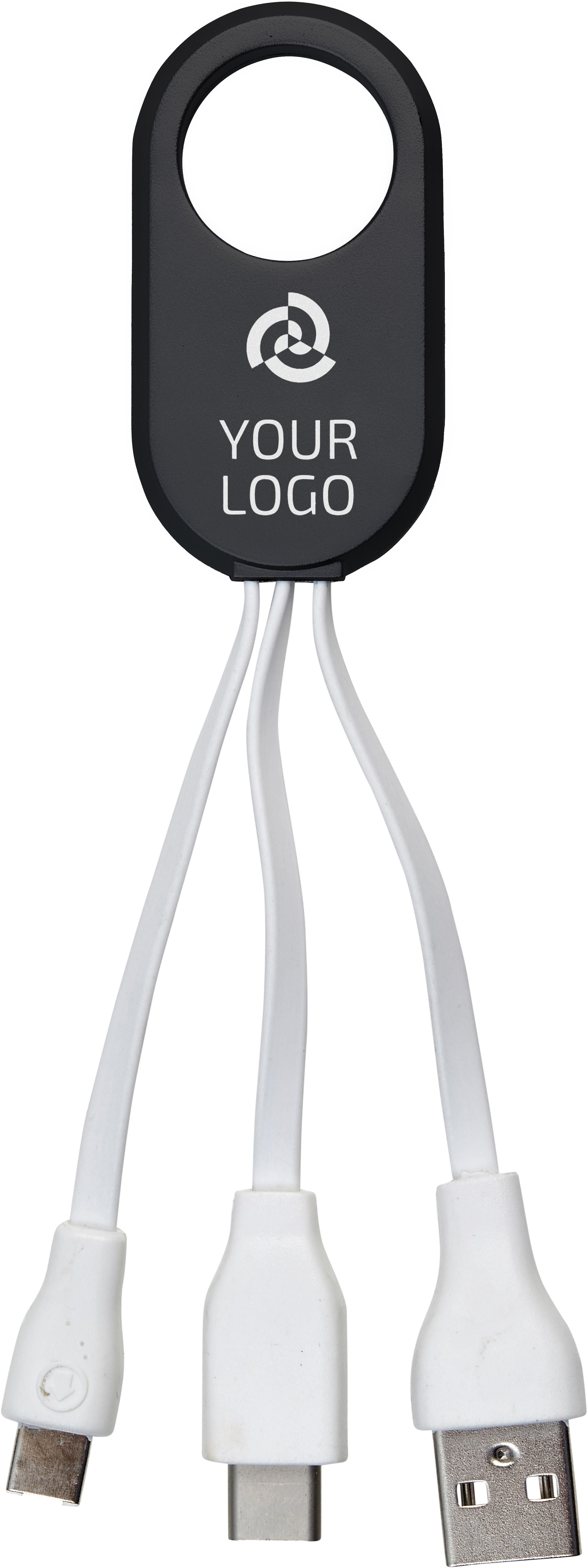 Ladekabel Pilar, 3 in 1