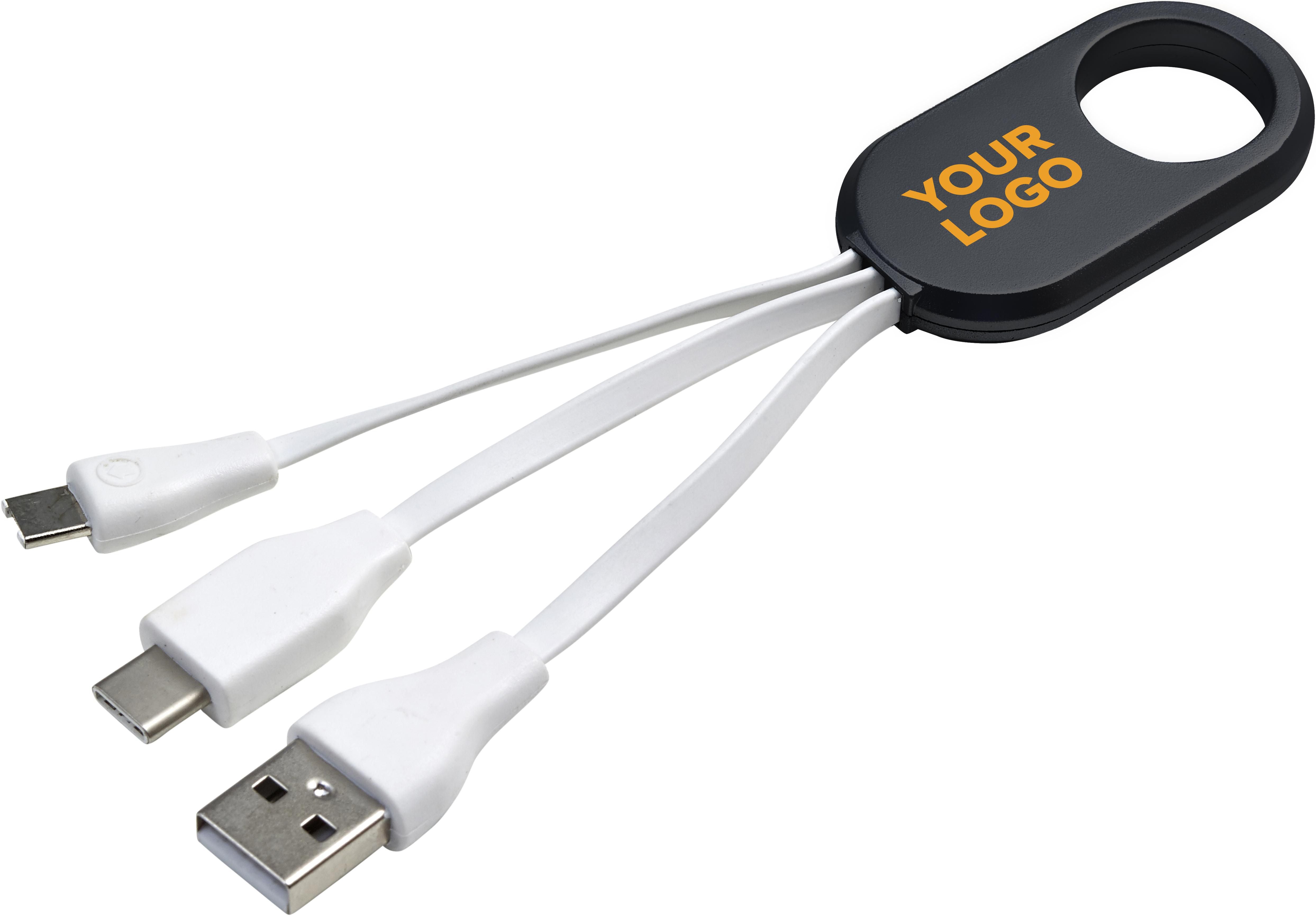 Ladekabel Pilar, 3 in 1