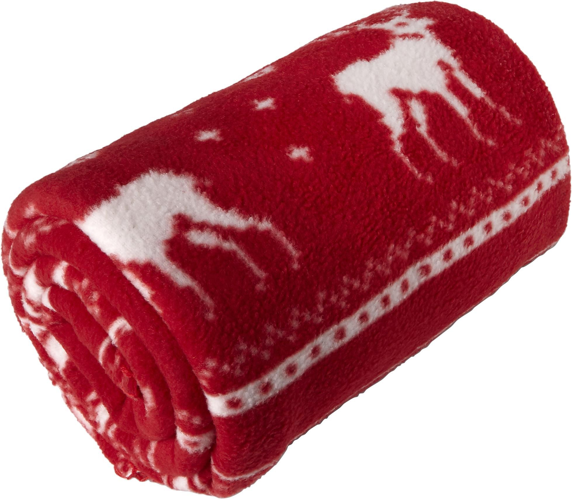 Fleecedecke Jane, Rentiermuster
