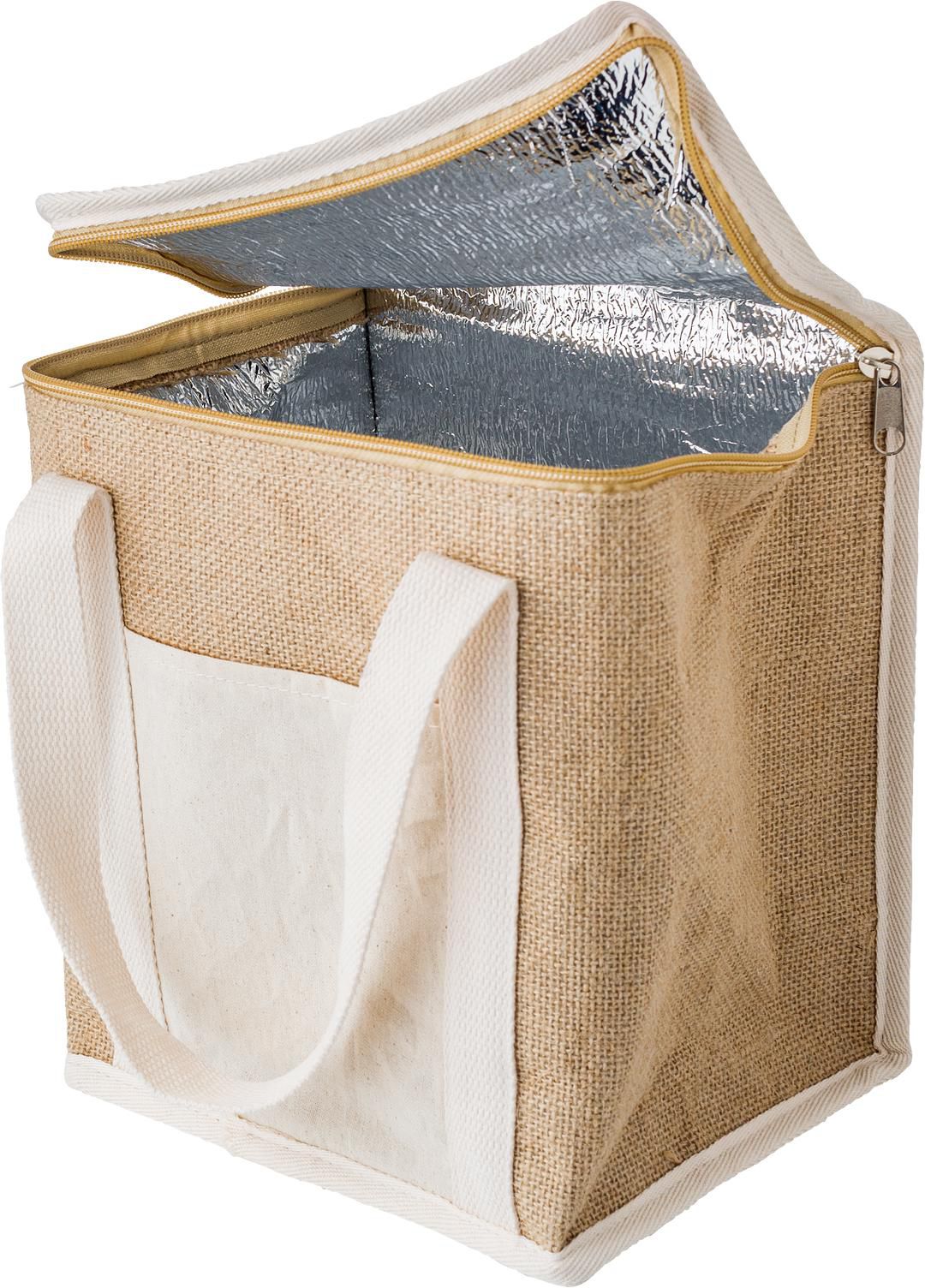 Kühltasche Raveena, Jute, 7 l