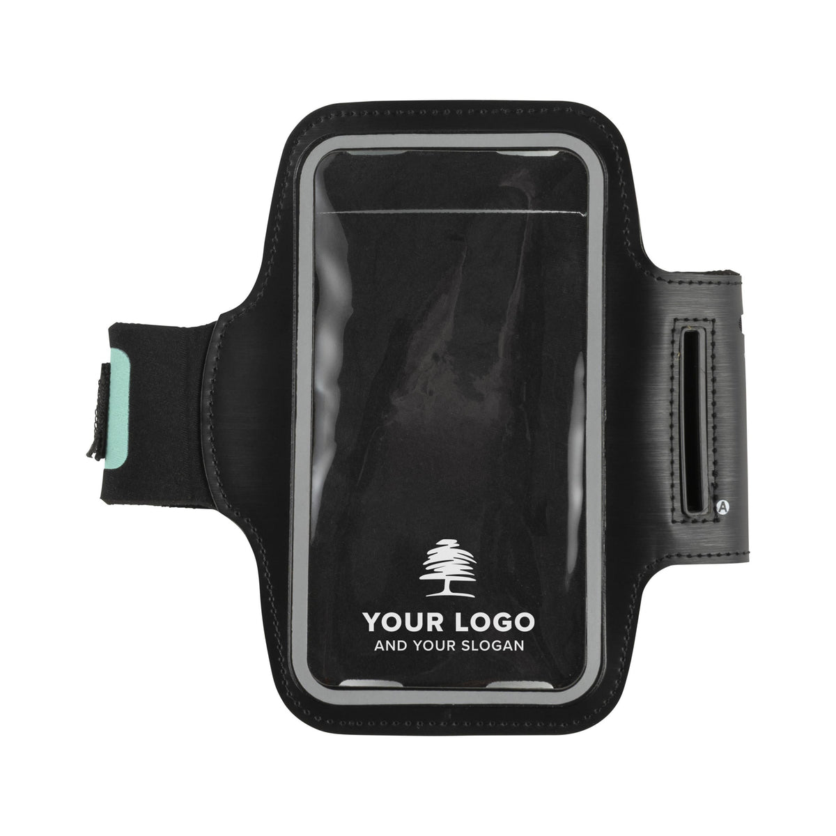Telefonarmband Danny, Kunststoff und Klettverschluss