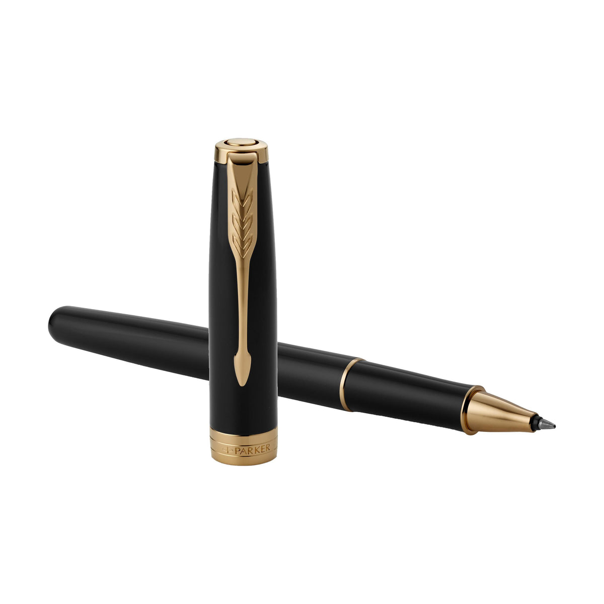 Parker Sonnet Tintenroller, Goldfarbene Zierelemente