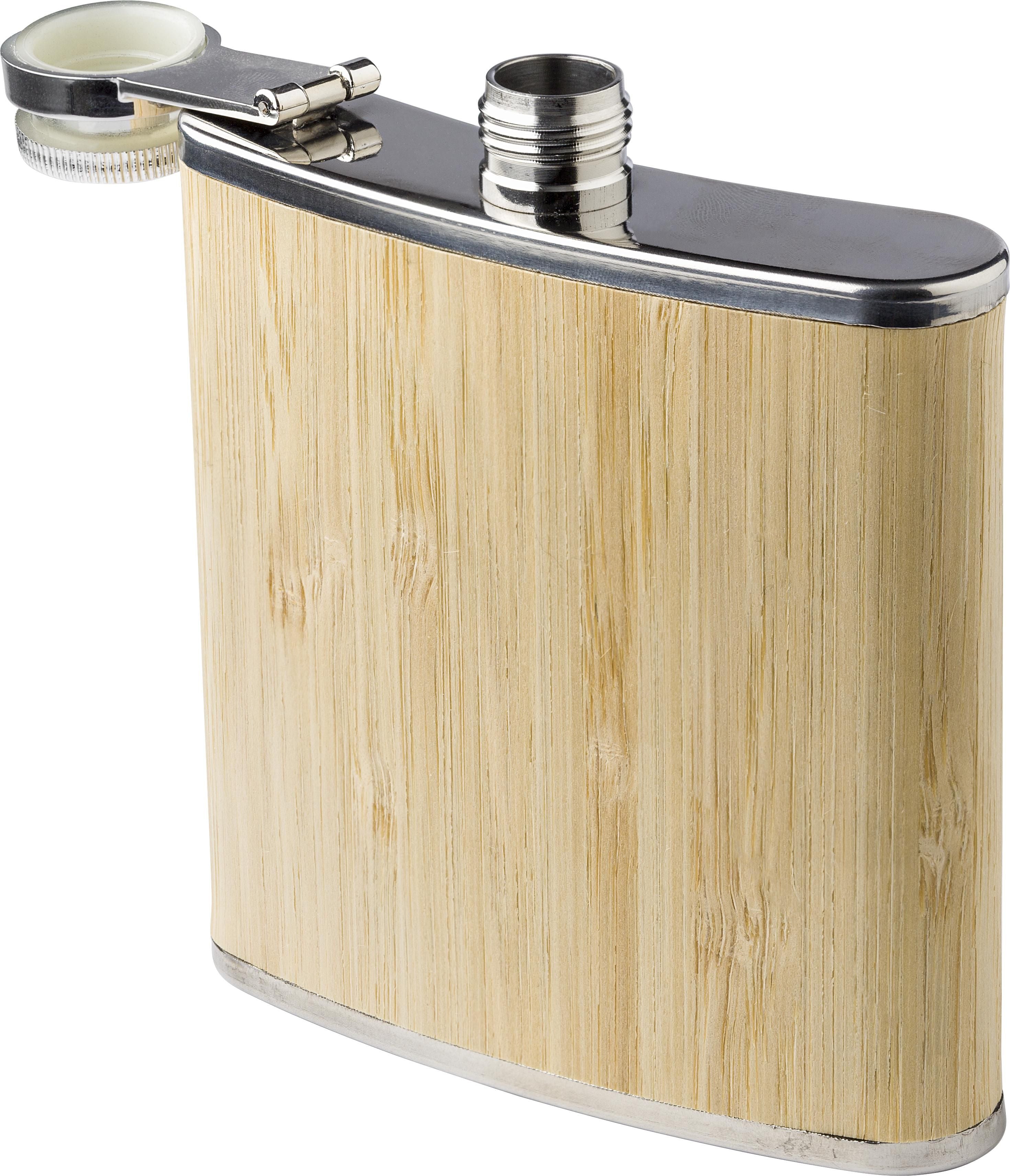 Flachmann Hayden, Bambus, 175 ml
