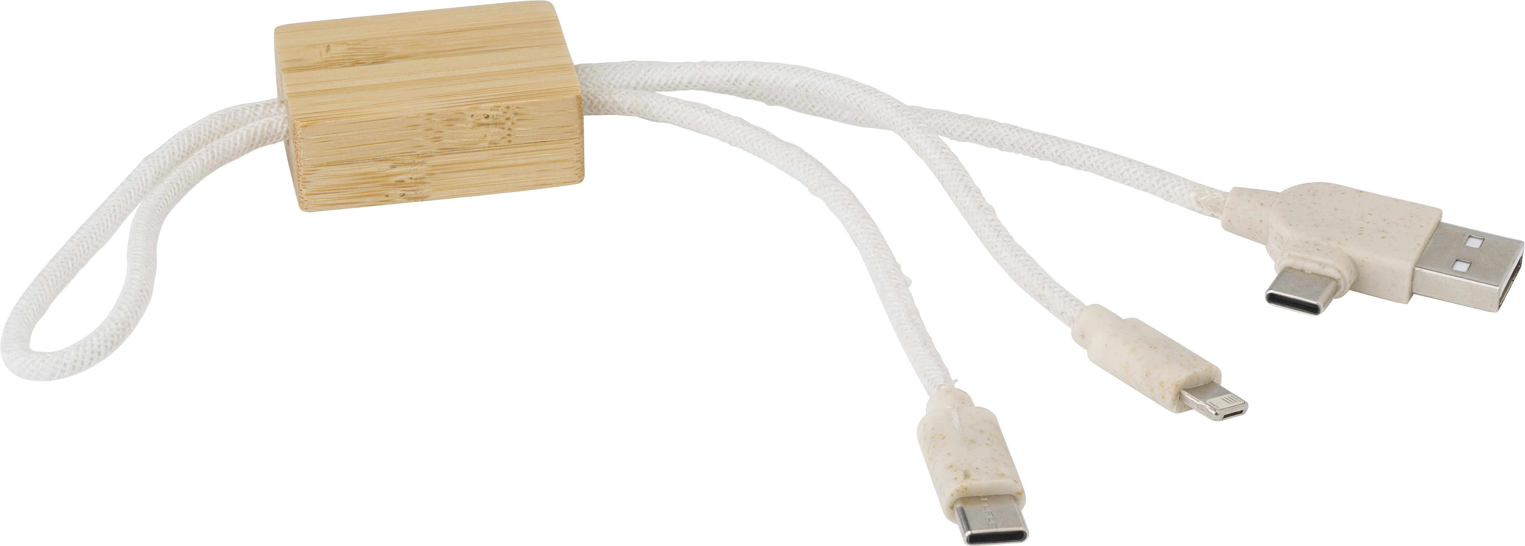 Ladekabel Keegan, Baumwolle, Schlüsselanhänger