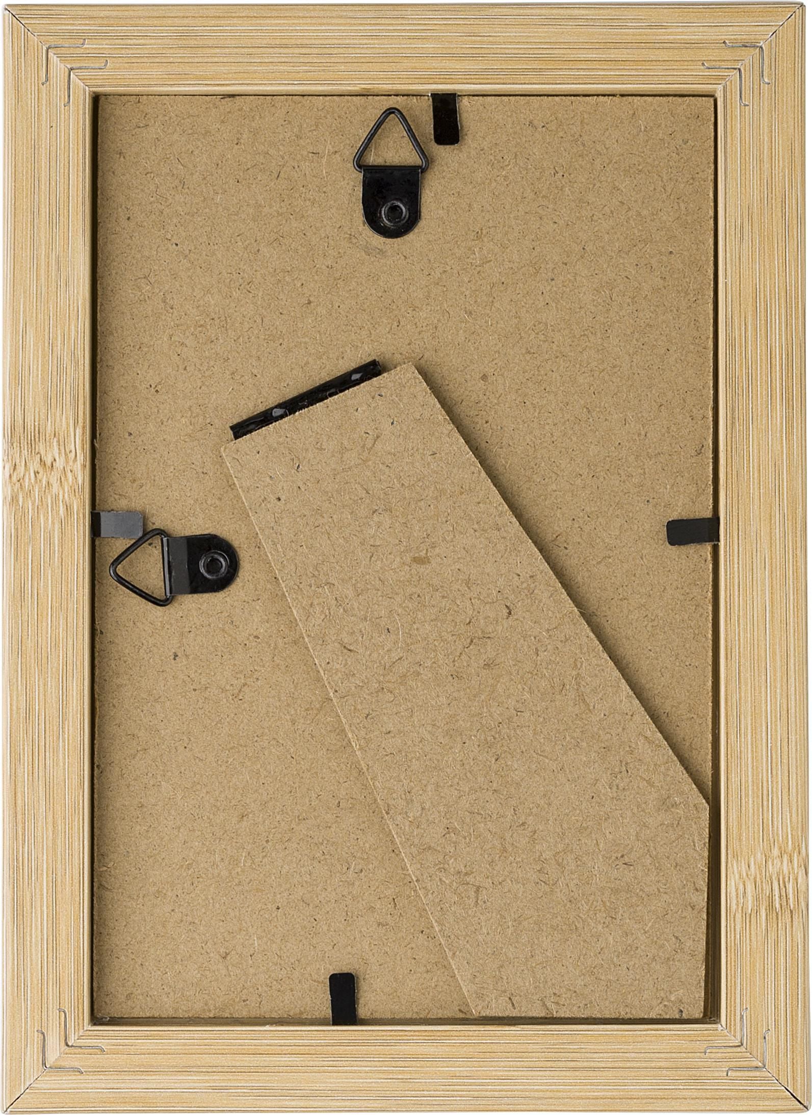 Bilderrahmen, Bambus, 15 x 10 cm