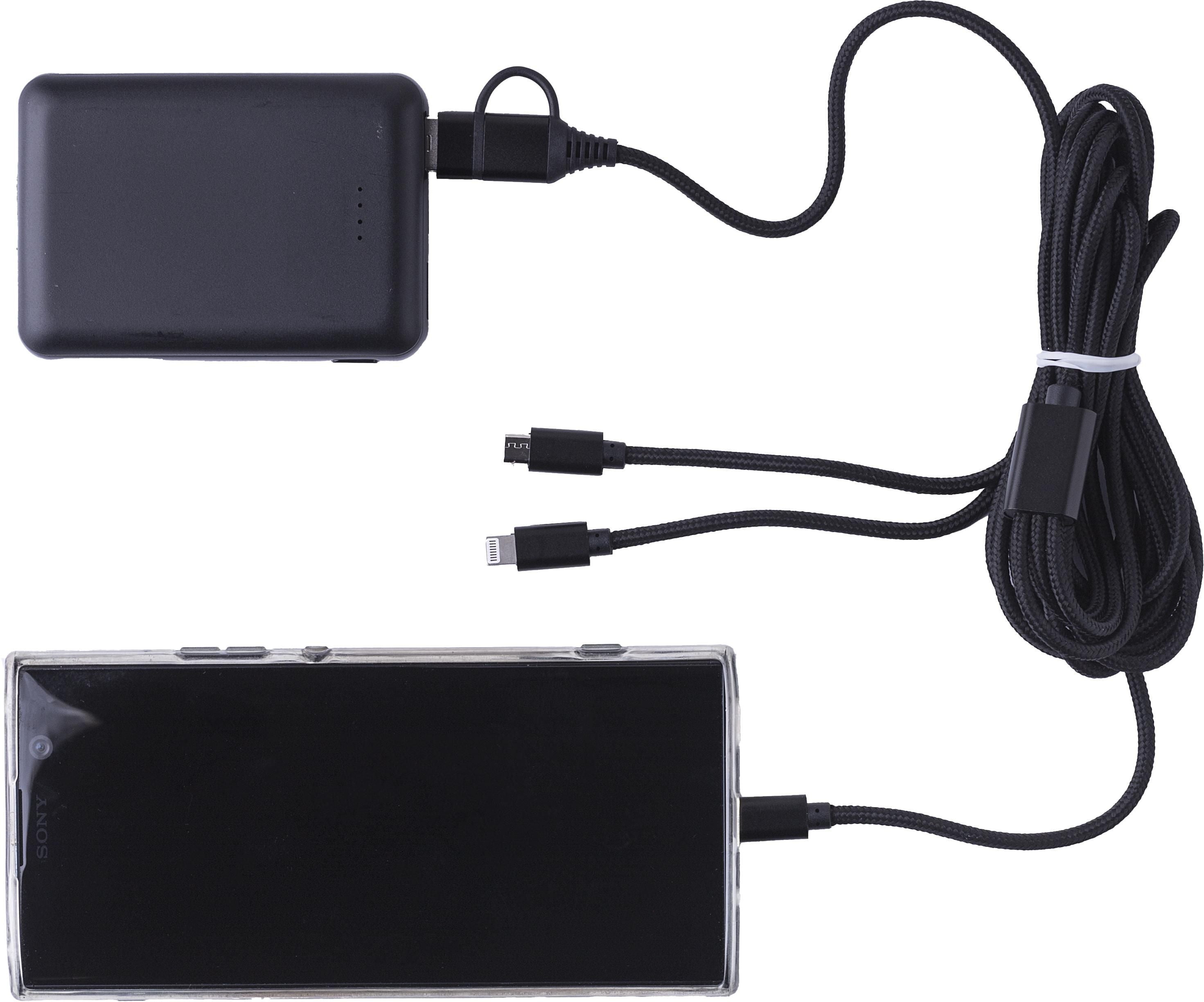 Ladekabel Sable, 4 in 1, 290 cm