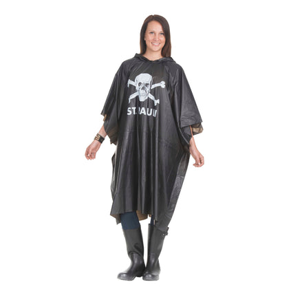 Regenponcho komplett nach Pantone eingefärbt mit Logodruck