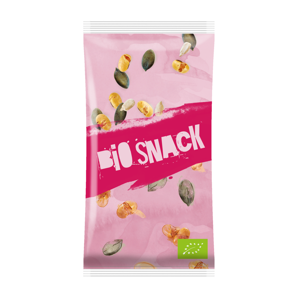 Snack in deinem Design bedrucken.