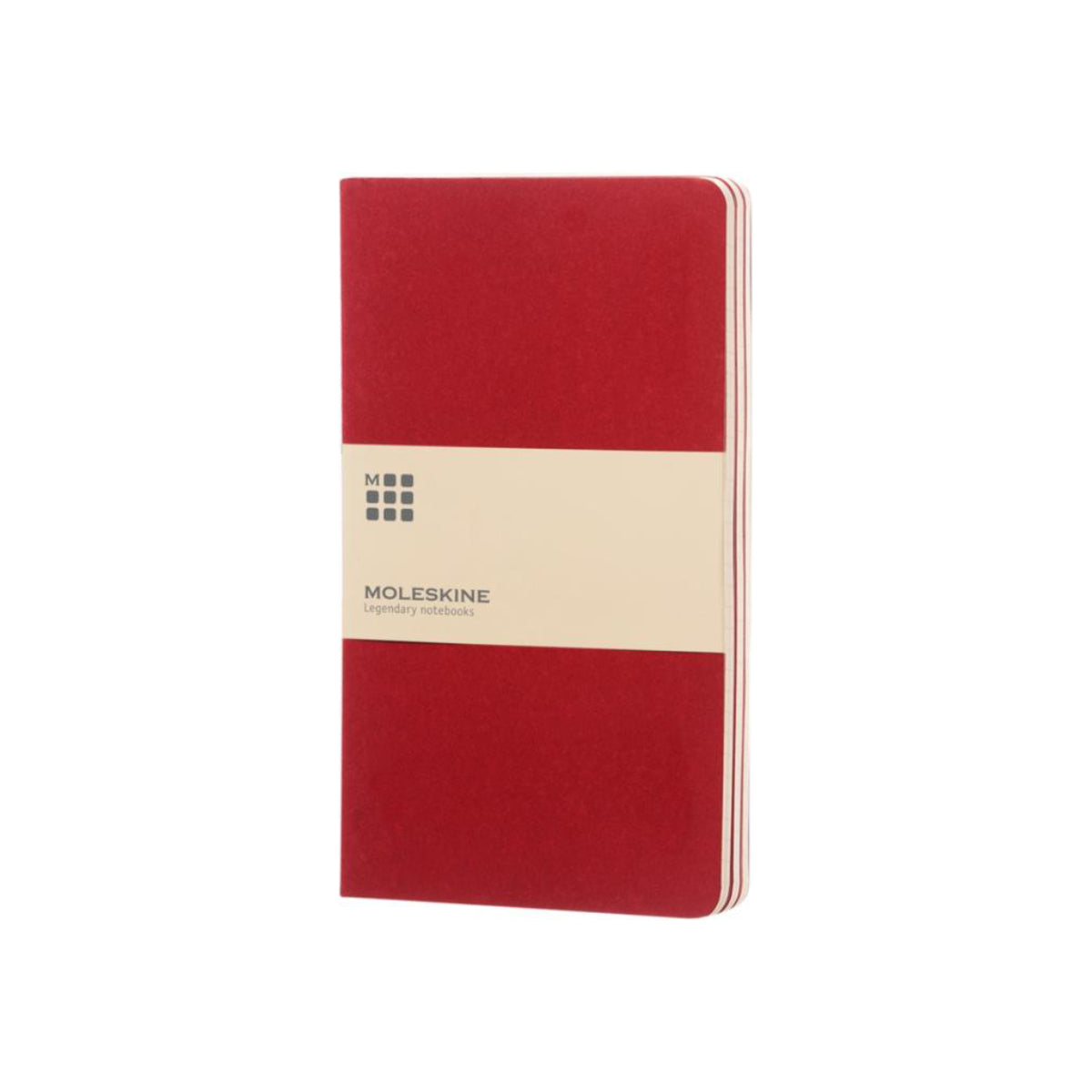 Moleskine Notizbuch aus Materialien mit deinem Logo auf der Vorderseite