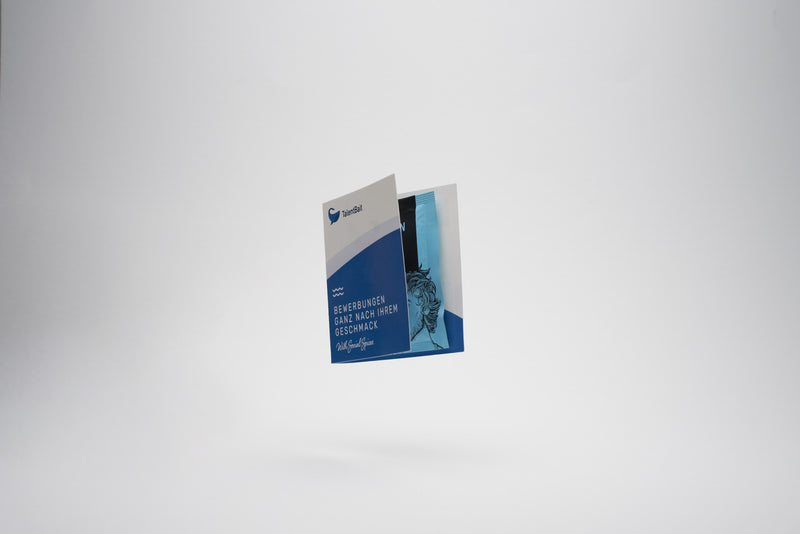 Verpackungsdruck auf einem Werbeartikel, Beispiel von Vanilla & Pepper