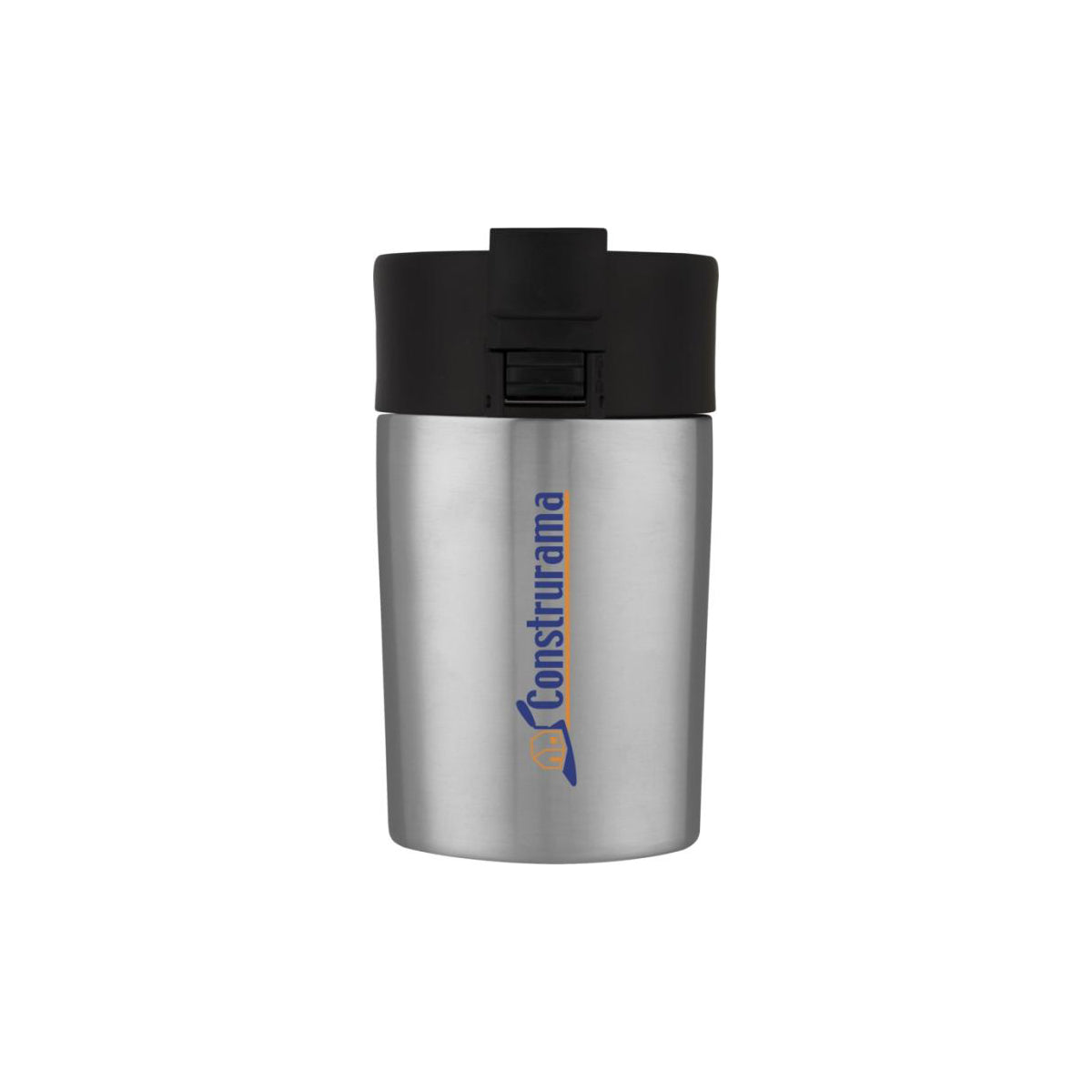 Jetta Kupfer Vakuum Isolierbecher mit Logodruck mit Logodruck grau