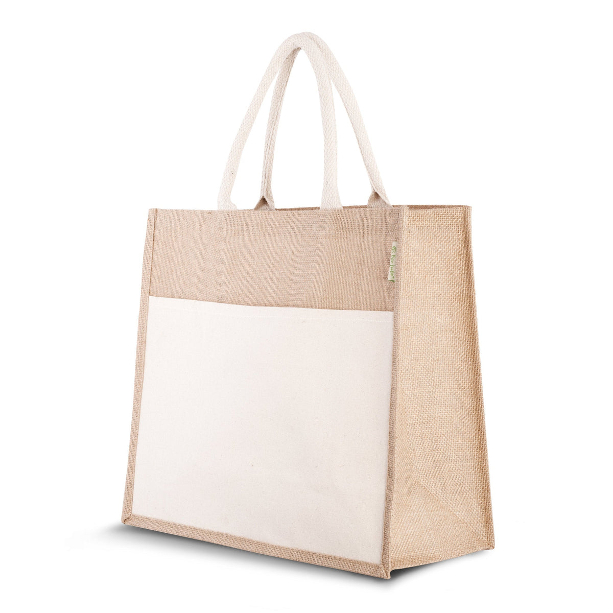 Jute Strandtasche Combi