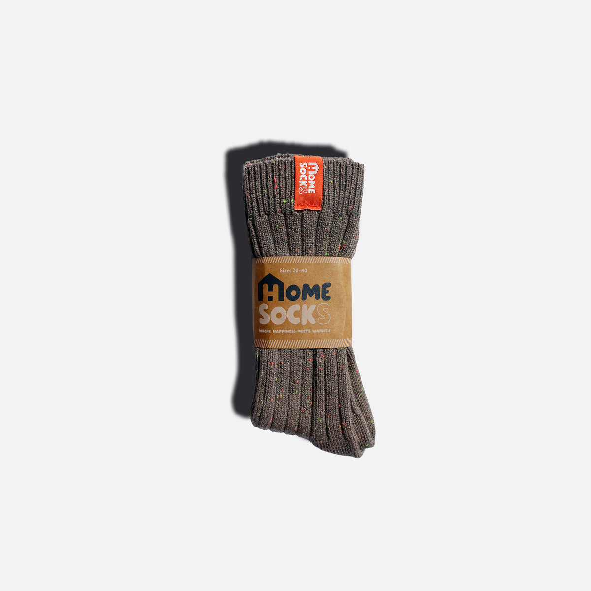    Kuschelsocken.Homesocks.braun