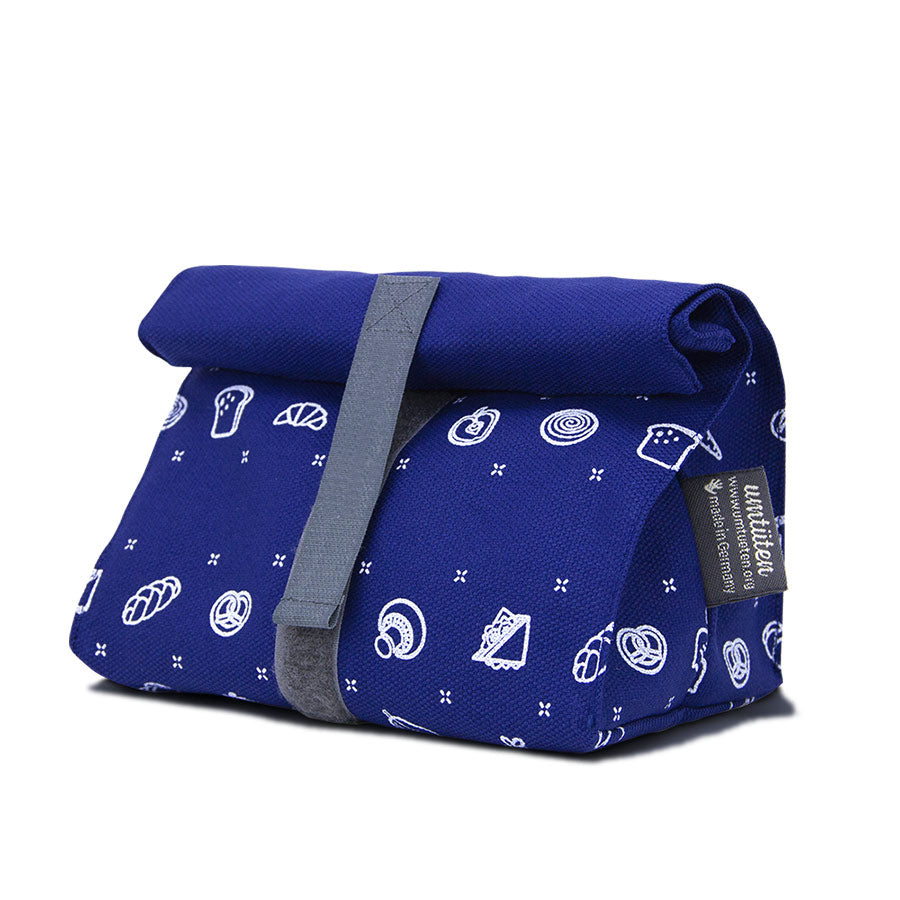 Snackbeutel mit frische Inlay blau