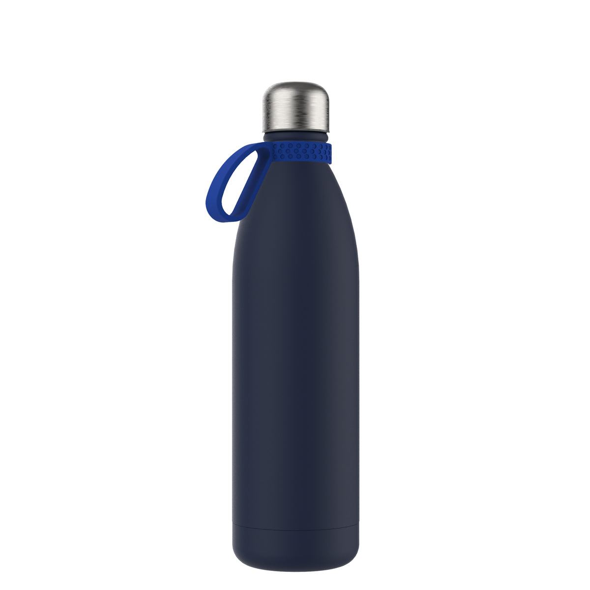 Flasche: blau, Ring: blau