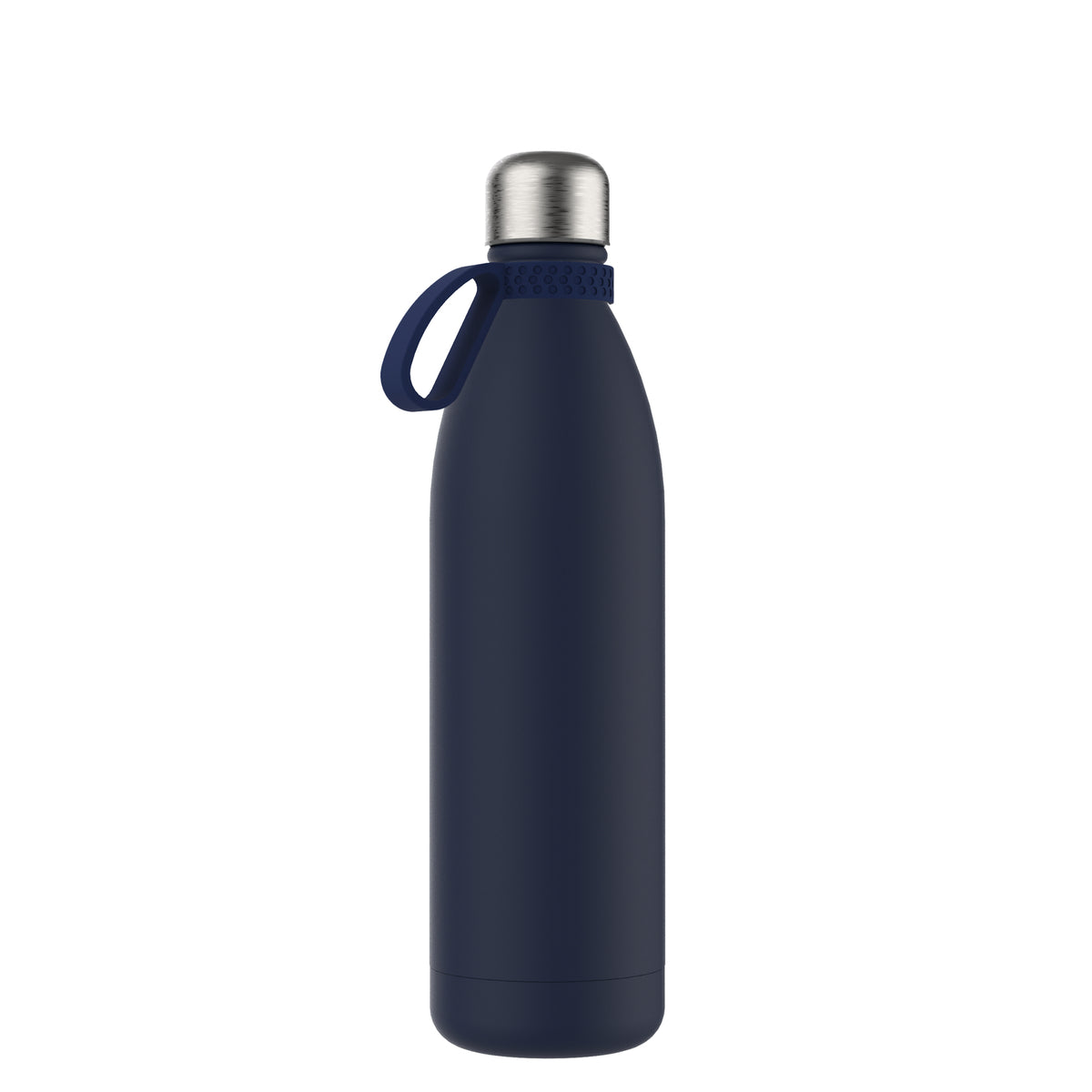 Flasche: blau, Ring: dunkelblau