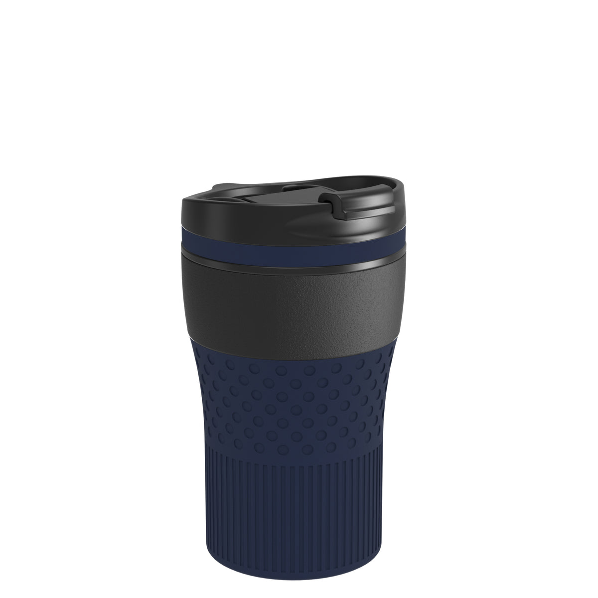 Becher: schwarz, Ring: RNBE, Hülle: SNBE