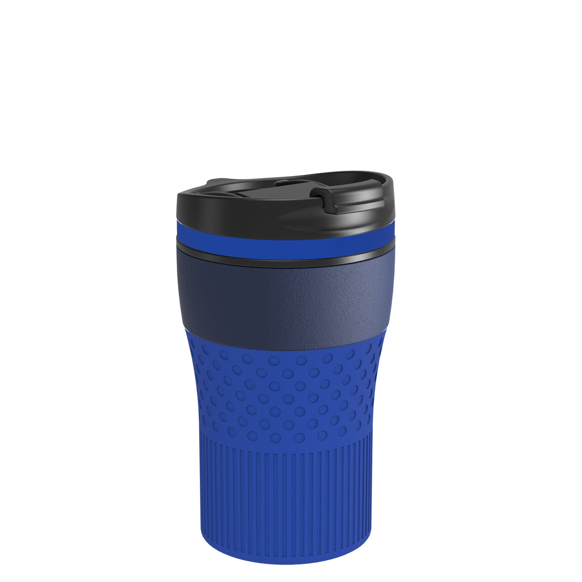 Becher: MNBE, Ring: blau, Hülle: blau