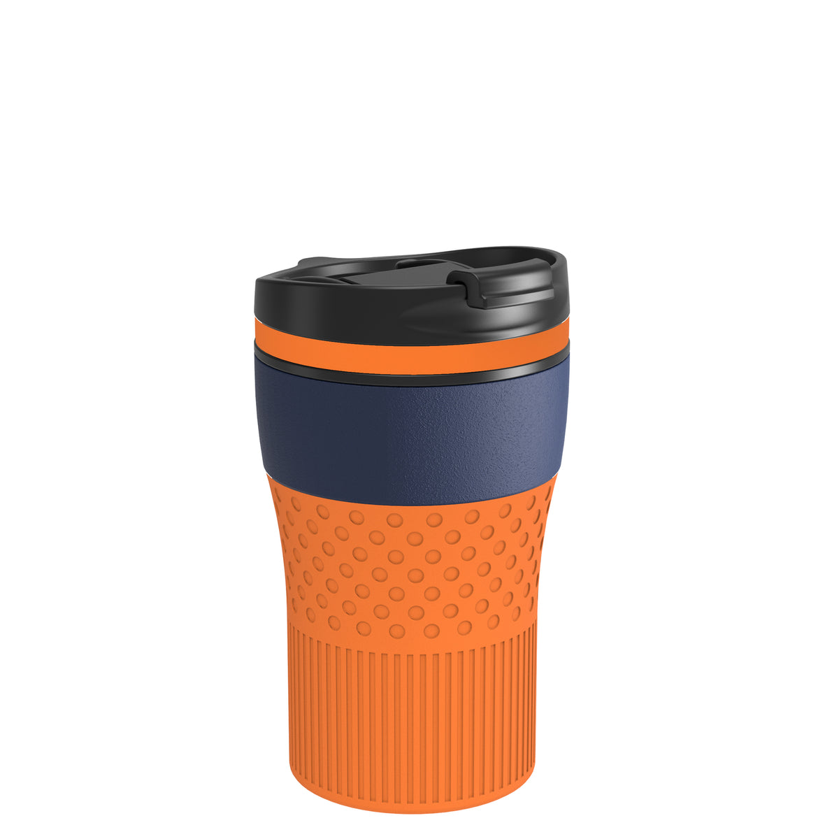 Becher: MNBE, Ring: orange, Hülle: orange