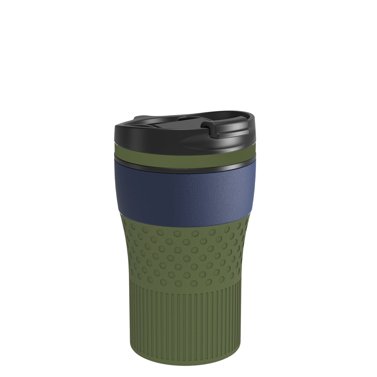 Becher: MNBE, Ring: olivgrün, Hülle: olivgrün