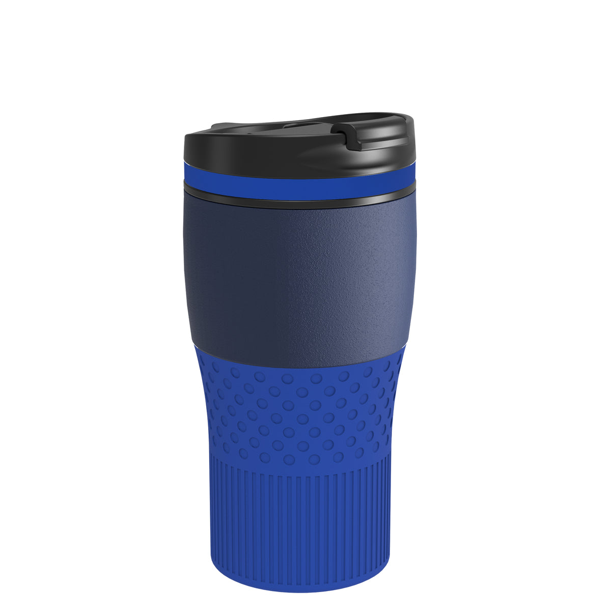 Becher: MNBE, Ring: blau, Hülle: blau