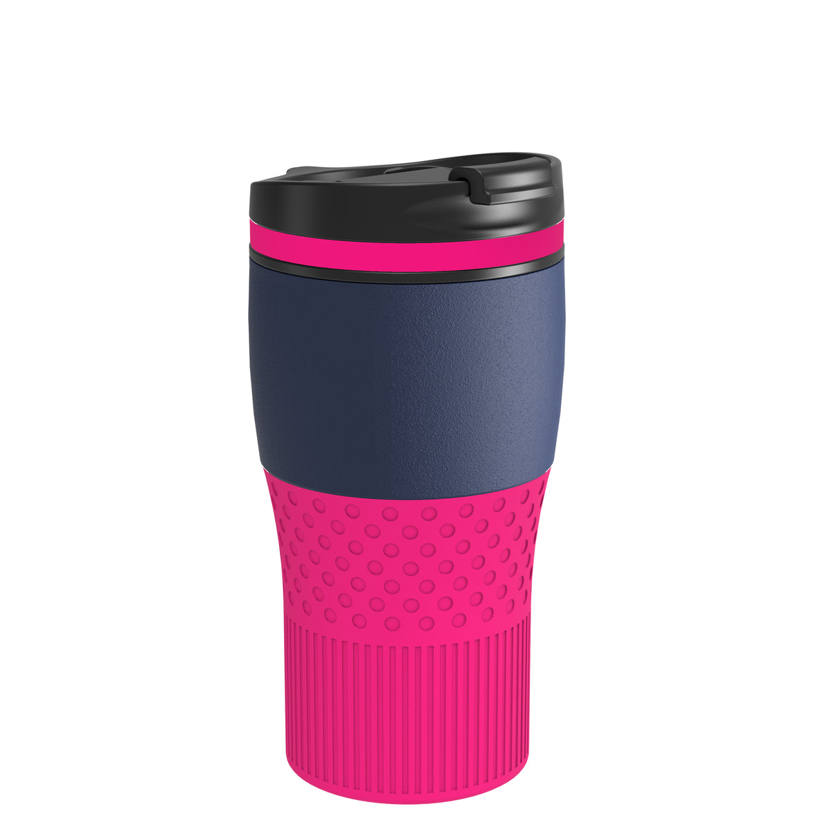 Becher: MNBE, Ring: magenta, Hülle: magenta