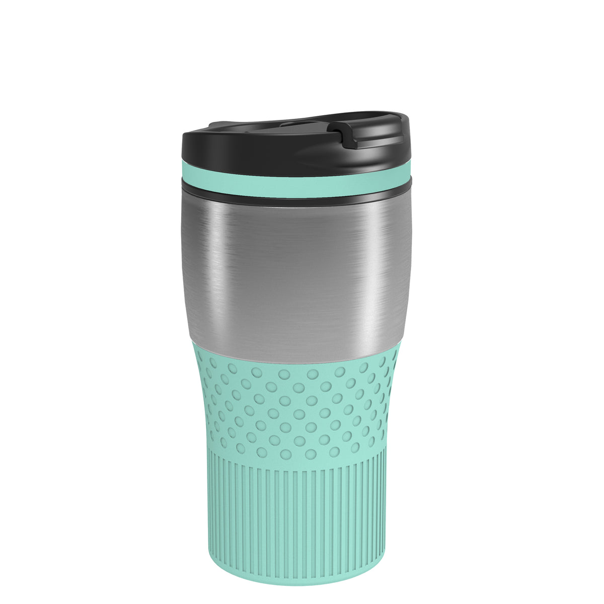 Becher: silber, Ring: mint, Hülle: mint