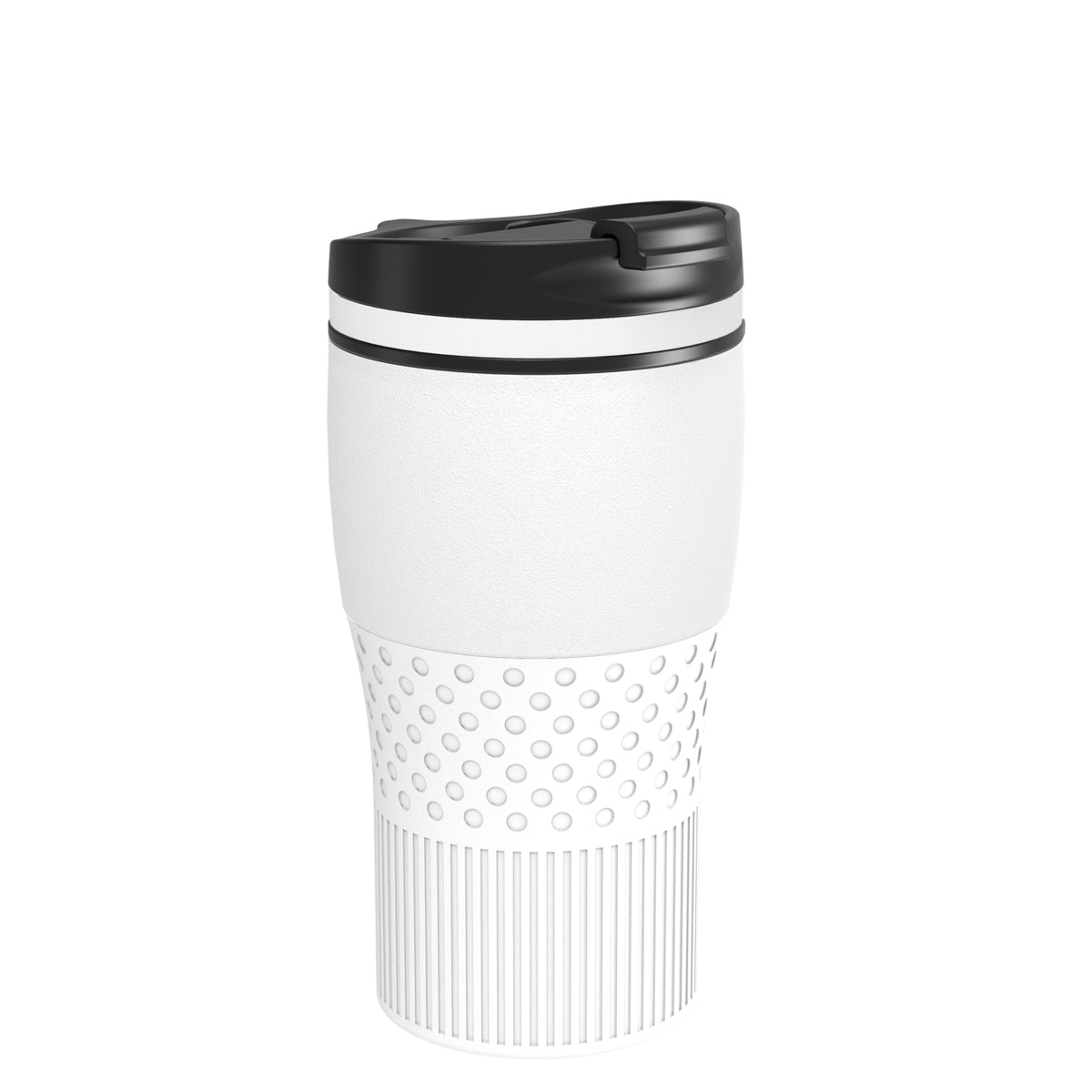 Becher: weiß, Ring: weiß, Hülle: weiß
