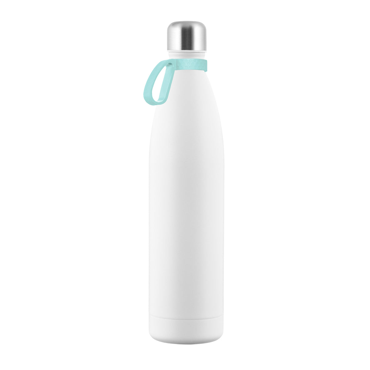 Flasche: weiß, Ring: mint