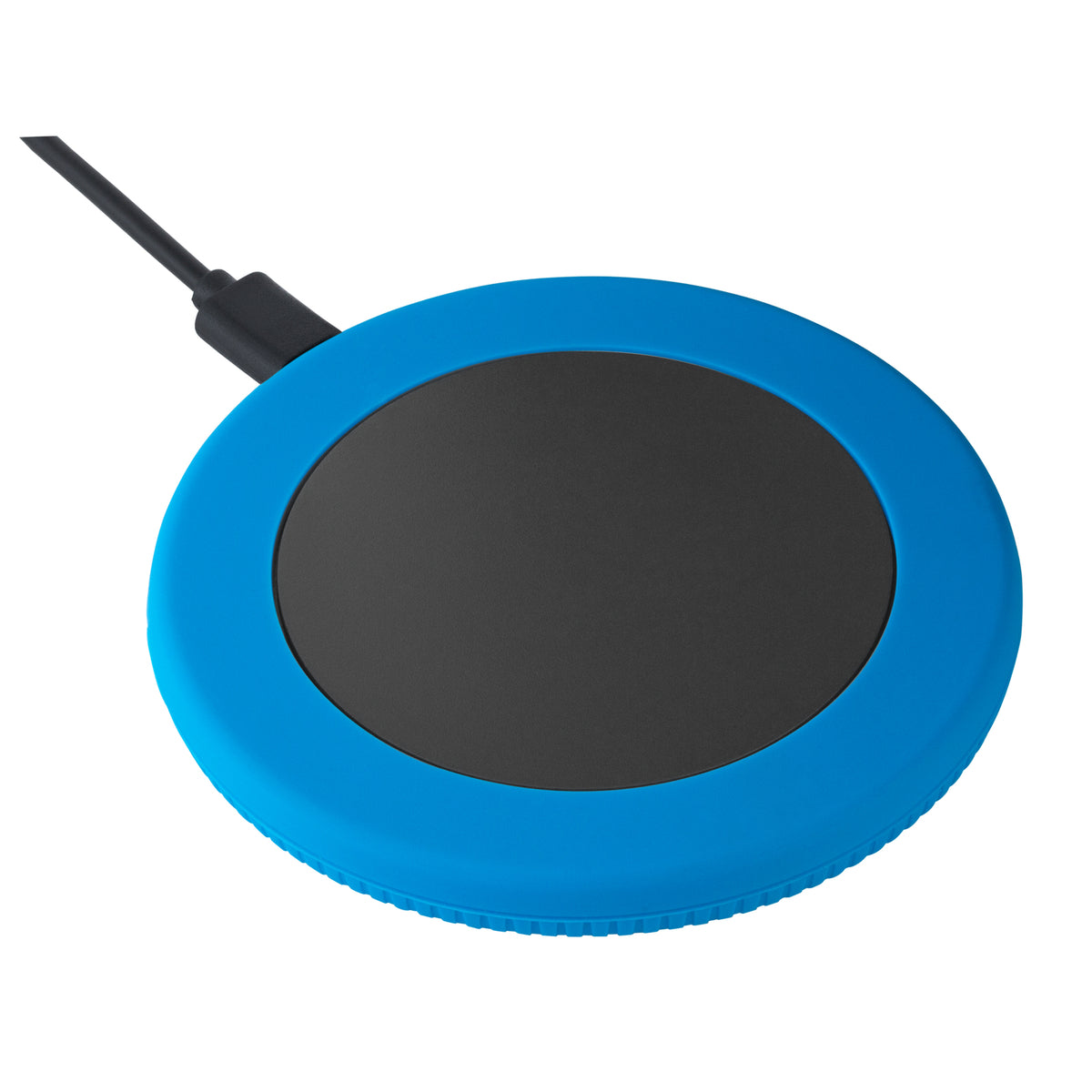 Ladegerät: schwarz, Ring: cyan