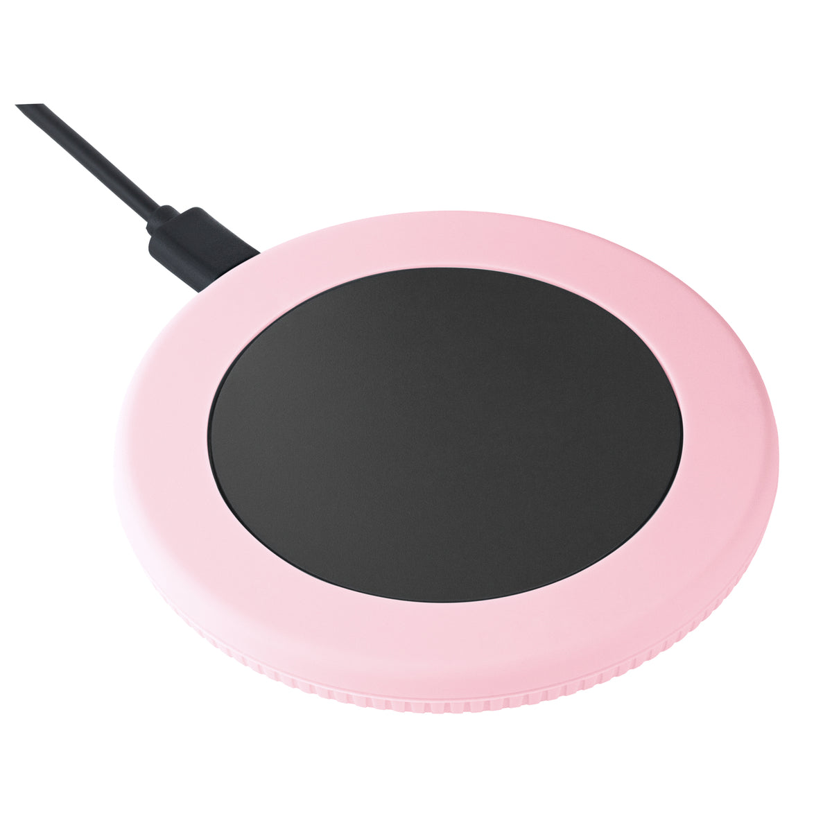 Ladegerät: schwarz, Ring: hellmagenta