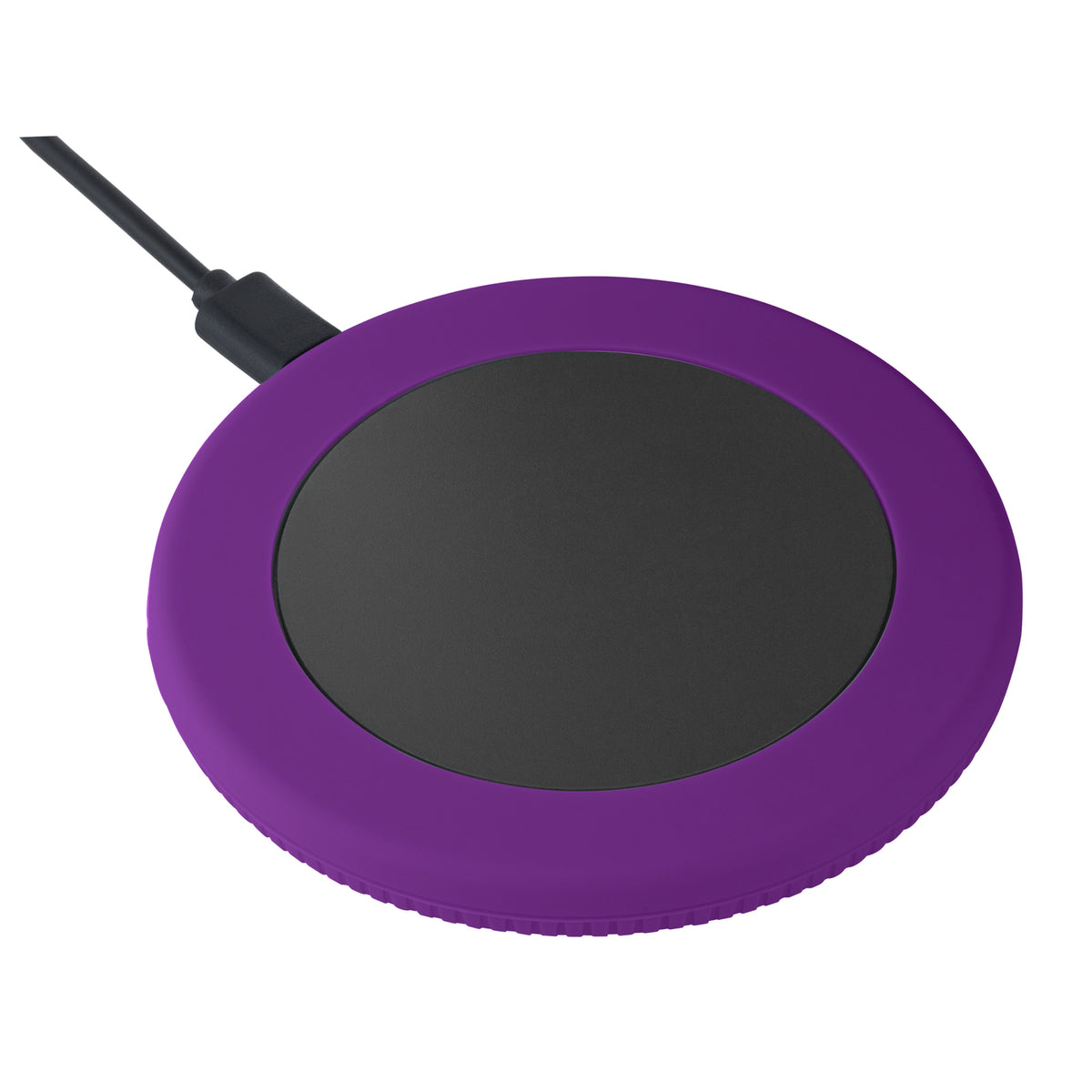 Ladegerät: schwarz, Ring: lila