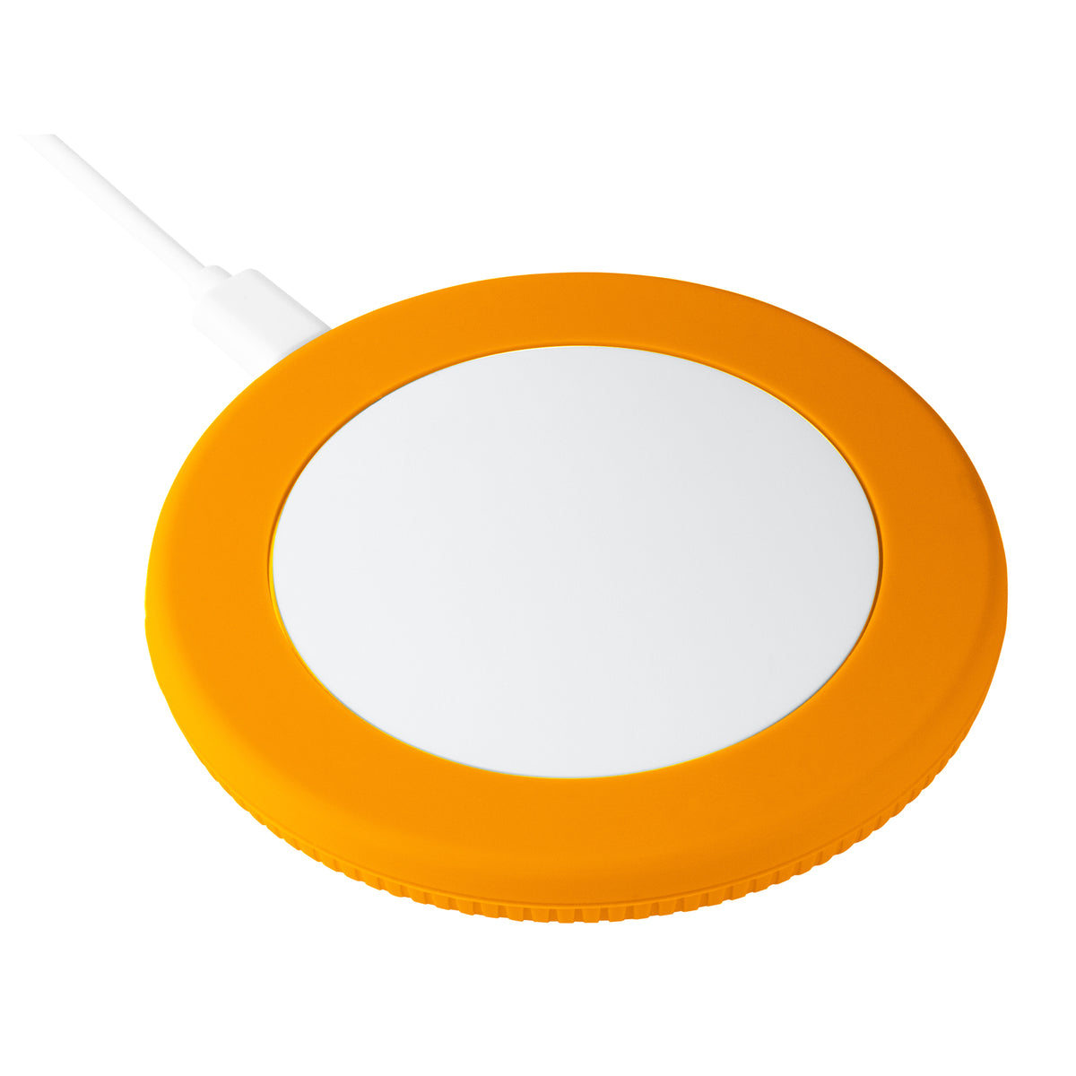 Ladegerät: weiß, Ring: orange