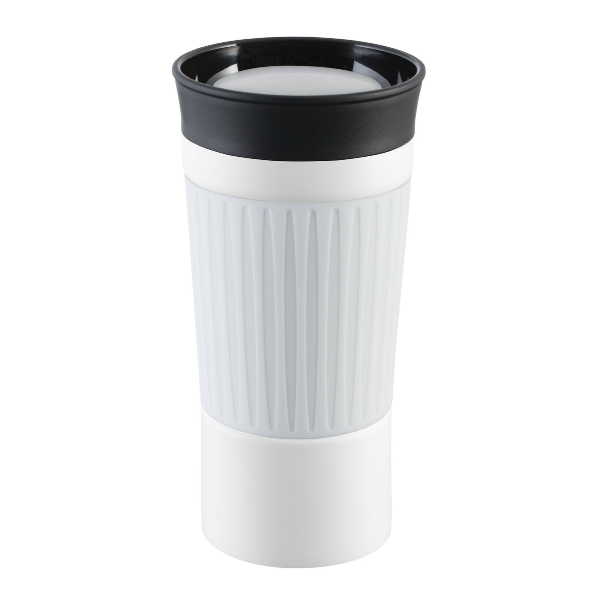 Becher: weiß, Hülle: weiß