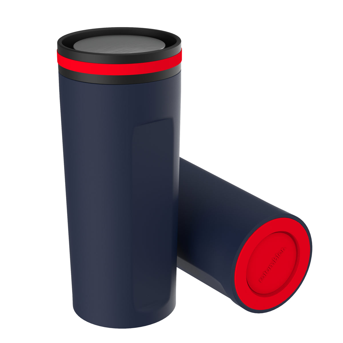 Becher: MNBE, Ring: rot, Boden: rot
