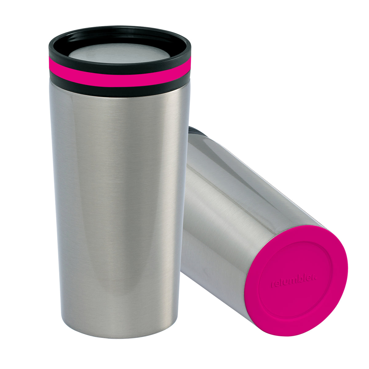 Becher: silber, Ring: magenta, Boden: magenta