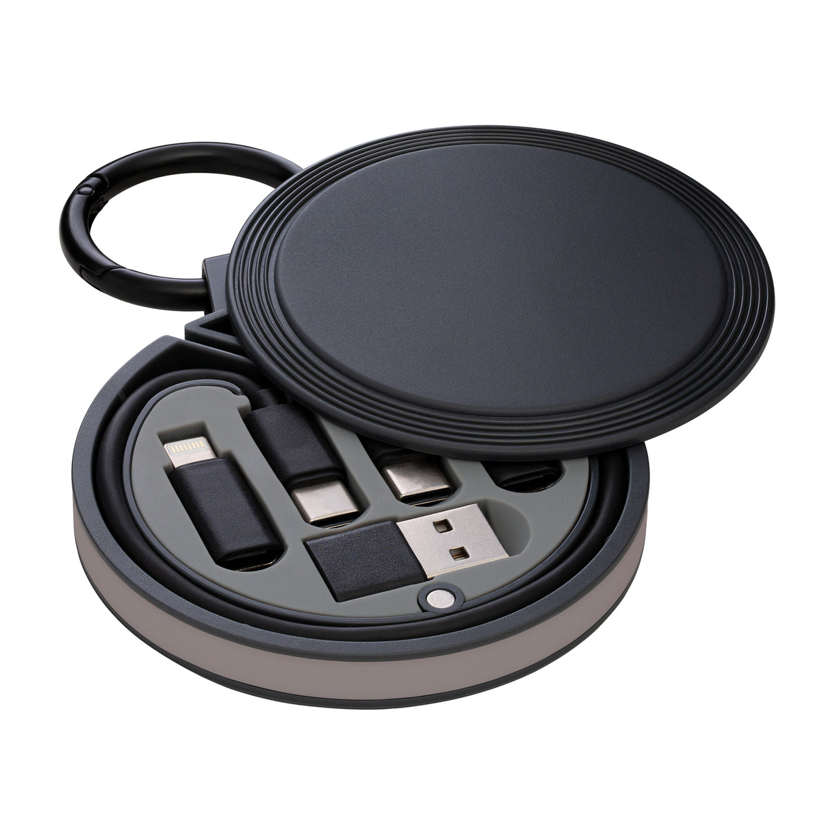 Korpus: schwarz, Ring: braun
