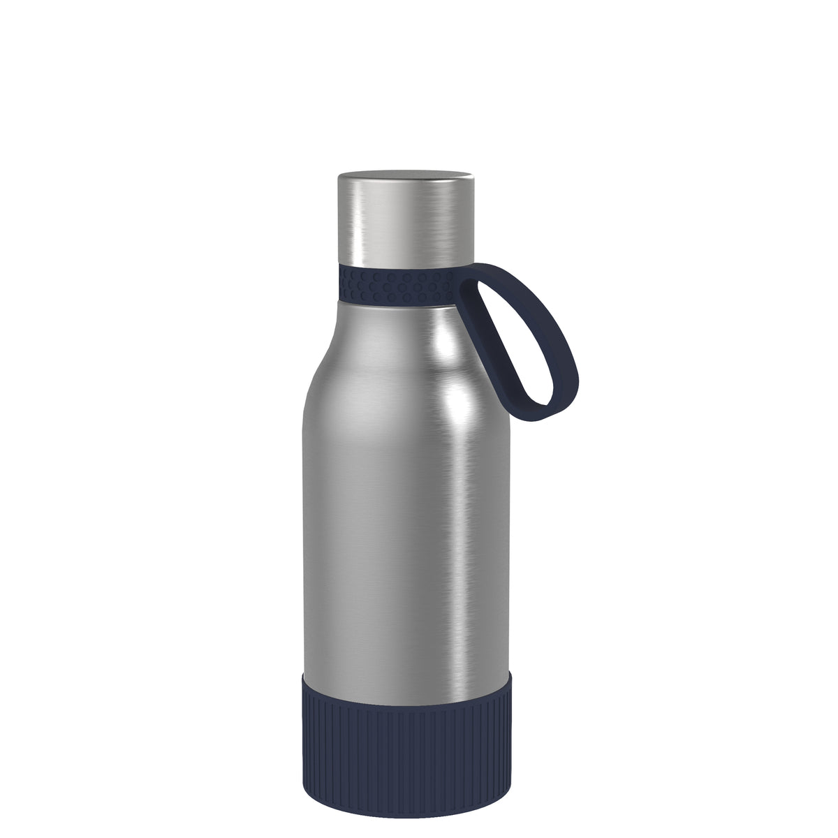 Flasche: silber, Ring: RNBE, Hülle: SNBE