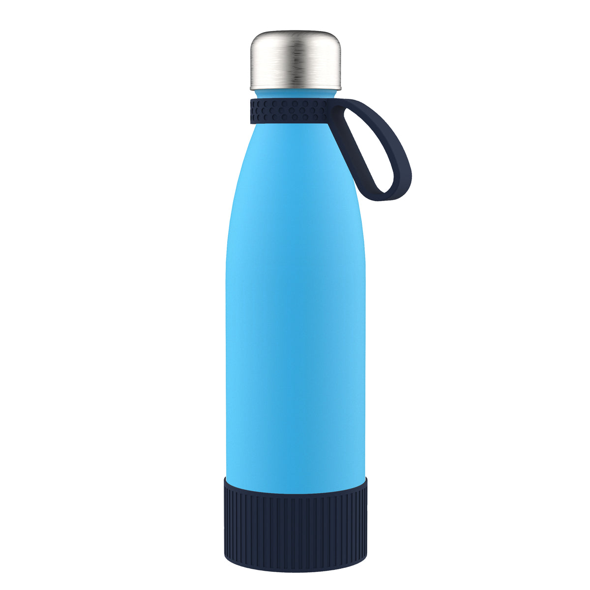 Flasche: cyan, Ring: RNBE, Hülle: SNBE
