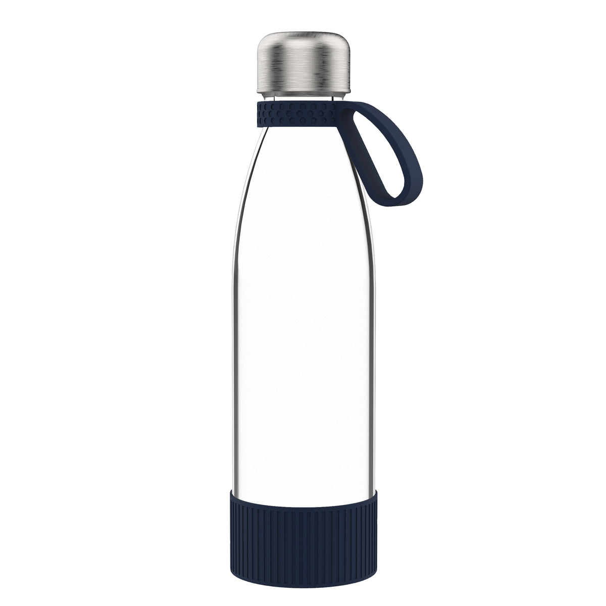 Flasche: transparent, Ring: RNBE, Hülle: SNBE