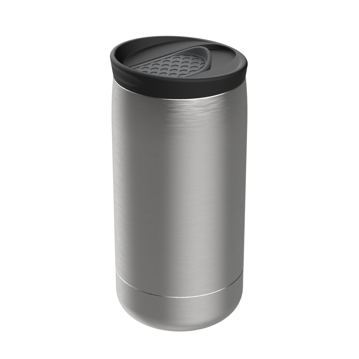 Becher: silber, Deckel: dunkelgrau