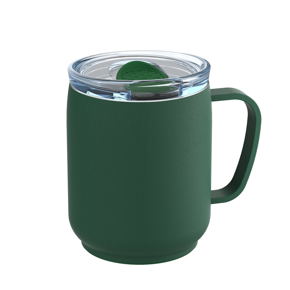 Becher: grün, Deckel: grün