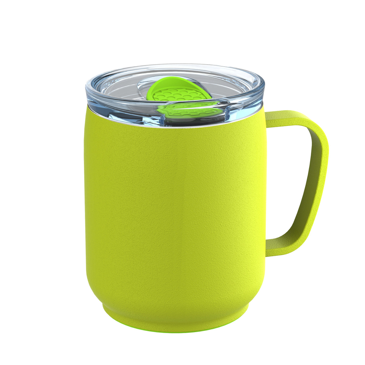 Becher: grün, Deckel: hellgrün