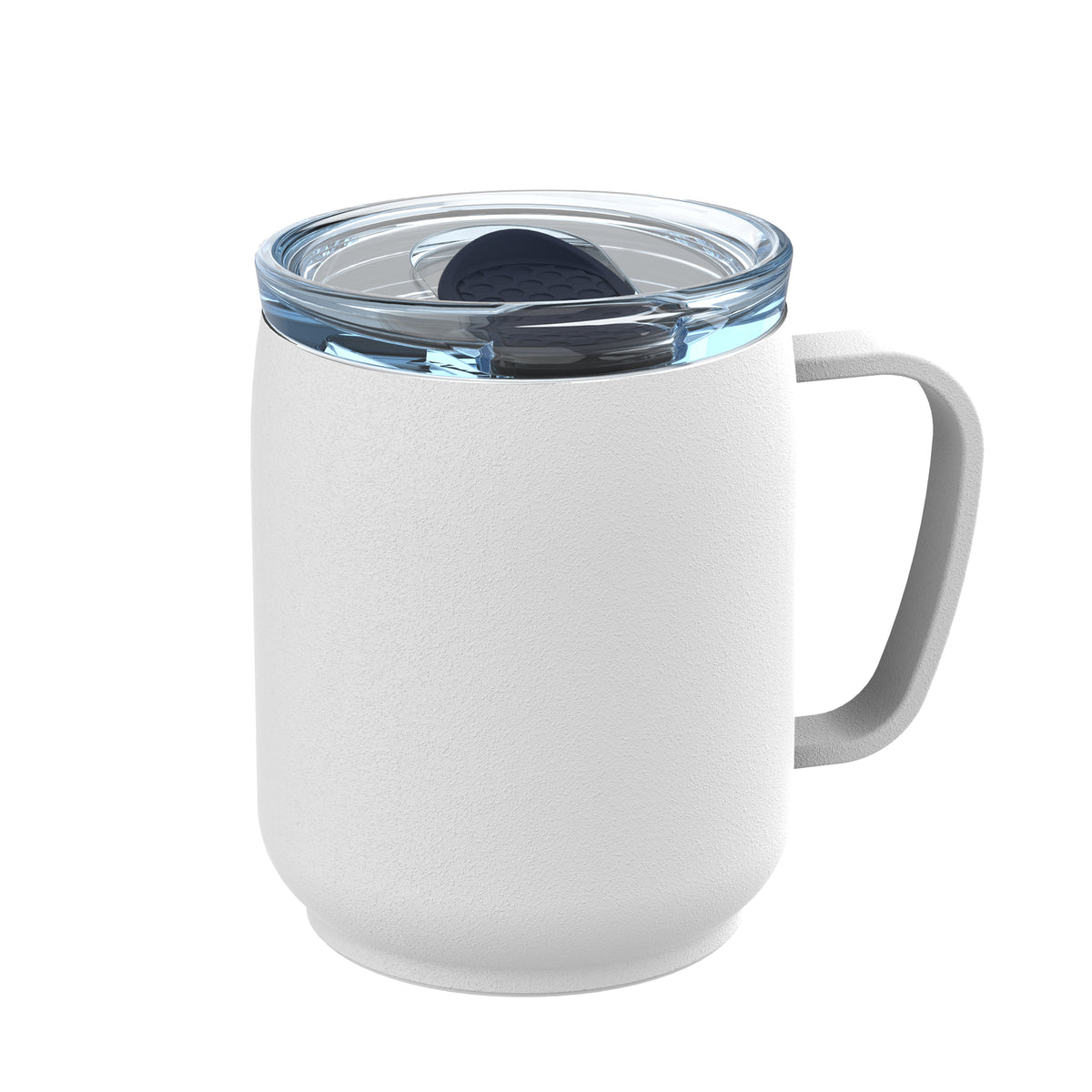 Becher: weiß, Deckel: PNBE