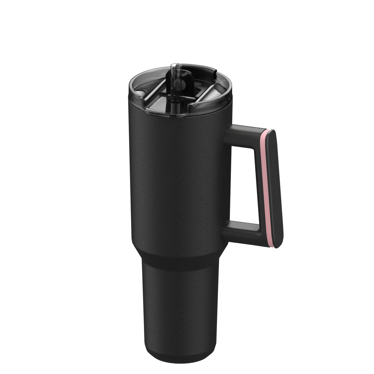 Becher: schwarz, Ring: hellmagenta