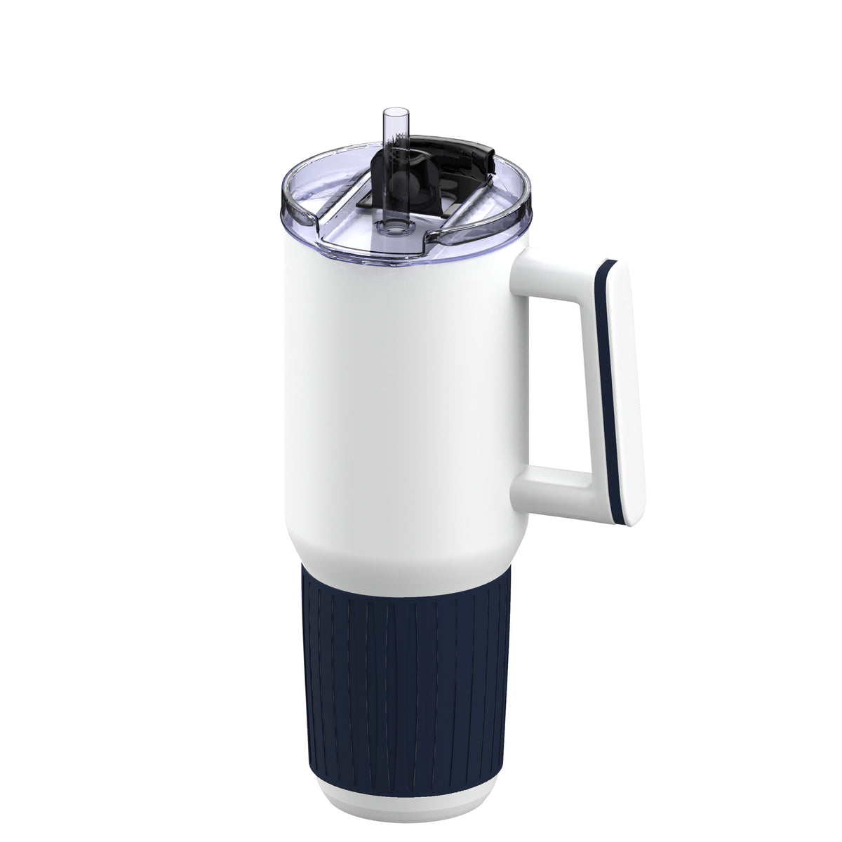 Becher: weiß, Ring: RNBE, Hülle: SNBE
